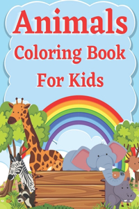 Animals Coloring Book For Kids