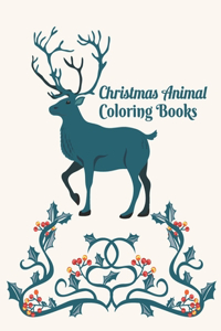 Christmas Animal Coloring Books