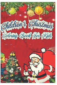 children's christmas coloring book for kids