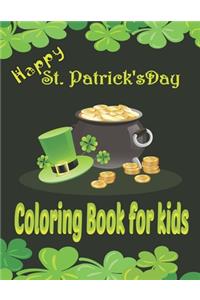 Happy St. Patrick's Day Coloring Book for kids