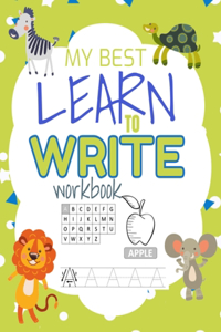 my best learn to write workbook