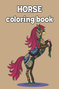 Horse Coloring Book