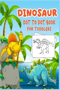 Dinosaur Dot to Dot Book For Toddlers