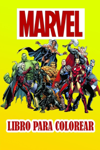 Marvel Libro Para Colorear