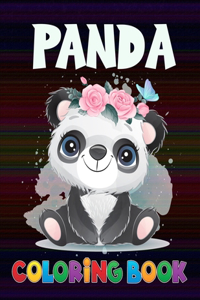 Panda coloring book