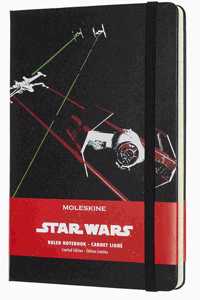 Moleskine Star Wars Limited Edition Ships Large Ruled Notebook Hard