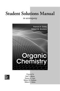 SOLUTIONS MANUAL FOR ORGANIC CHEMISTRY