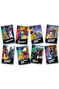 Project X Alien Adventures: Dark Red + Book Band, Oxford Levels 19-20: Dark Red + Book Band, Mixed Pack of 8