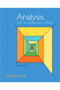 Analysis with an Introduction to Proof