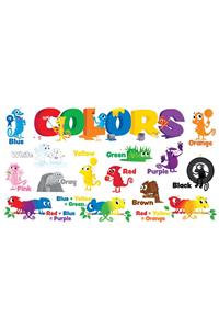 Color Chameleons Mini Bulletin Board