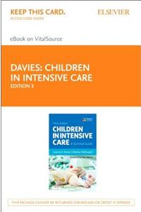 Children in Intensive Care Elsevier eBook on Vitalsource (Retail Access Card)