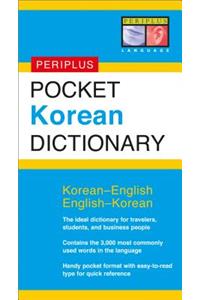 Pocket Korean Dictionary: Korean-English English-Korean