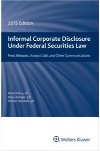 Informal Corporate Disclosure