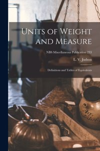 Units of Weight and Measure