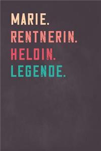 Marie. Rentnerin. Heldin. Legende.