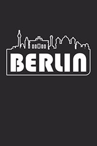 Berlin Notebook - Germany Gift - Skyline Berlin Journey Diary - Germany Travel Journal