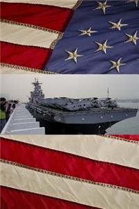 U S Navy Amphibious Assult Ship USS Boxer (LHD 4) Sunset in Hong Kong Journal