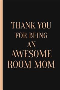 Thank You For Being an Awesome Room Mom