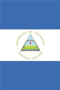Nicaragua Travel Journal - Nicaragua Flag Notebook - Nicaraguan Flag Book