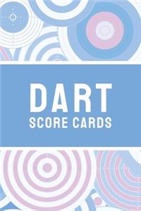 Dart Score Cards