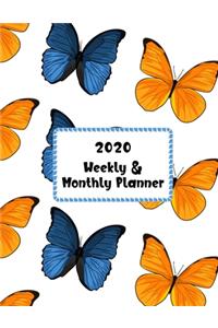 2020 Weekly & Monthly Planner