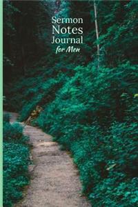 Sermon Notes Journal for Men
