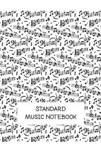Standard Music Notebook