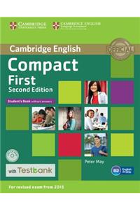Compact First Student's Book Without Answers with Testbank