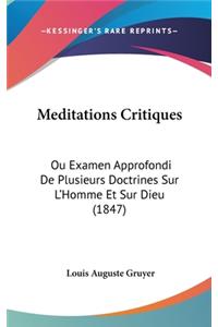 Meditations Critiques