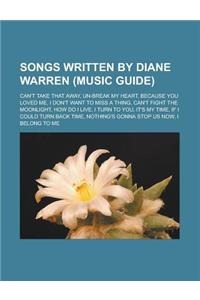 Songs Written by Diane Warren (Music Guide)