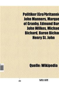 Politiker (Grossbritannien)