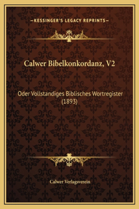 Calwer Bibelkonkordanz, V2