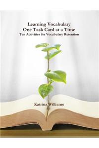 Learning Vocabulary One Task Card at a Time