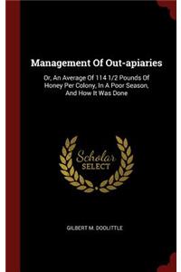 Management of Out-Apiaries