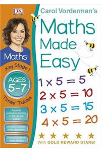 Maths Made Easy Times Tables Ages 5-7 Key Stage 1