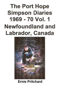 Port Hope Simpson Diaries 1969 - 70 Vol. 1 Newfoundland and Labrador, Canada