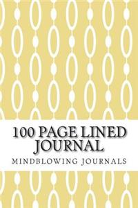 100 Page Lined Journal