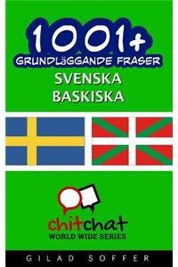 1001+ Grundlaggande Fraser Svenska - Baskiska