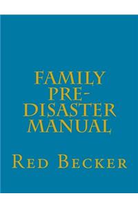 Family Pre-Disaster Manual