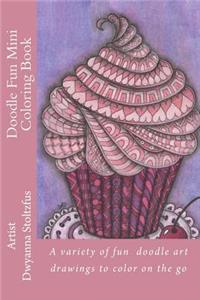 Doodle Fun Mini Coloring Book
