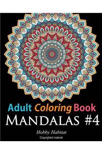 Adult Coloring Book: Mandalas #4