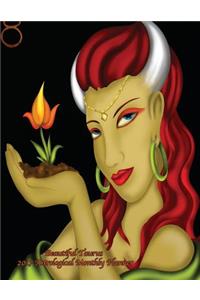 Beautiful Taurus 2017 Astrological Monthly Planner