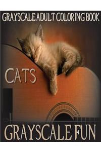 Grayscale Fun Cats