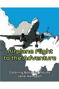 Airplane Flight to the Adventure