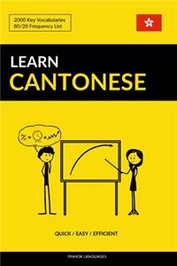 Learn Cantonese - Quick / Easy / Efficient