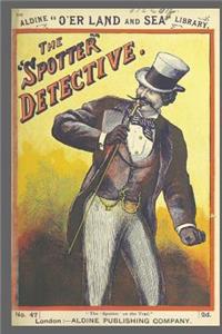 Journal Vintage Penny Dreadful Book Cover Reproduction Spotter Detective