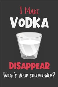 I Make Vodka Disappear - What's Your Superpower?