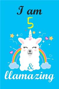 I am 5 & llamazing