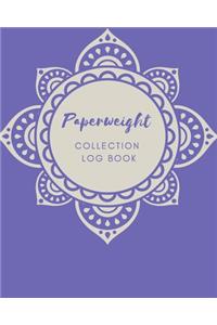 Paperweight Collection Log Book