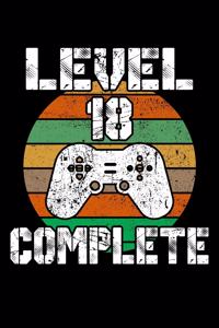 Level 18 Complete